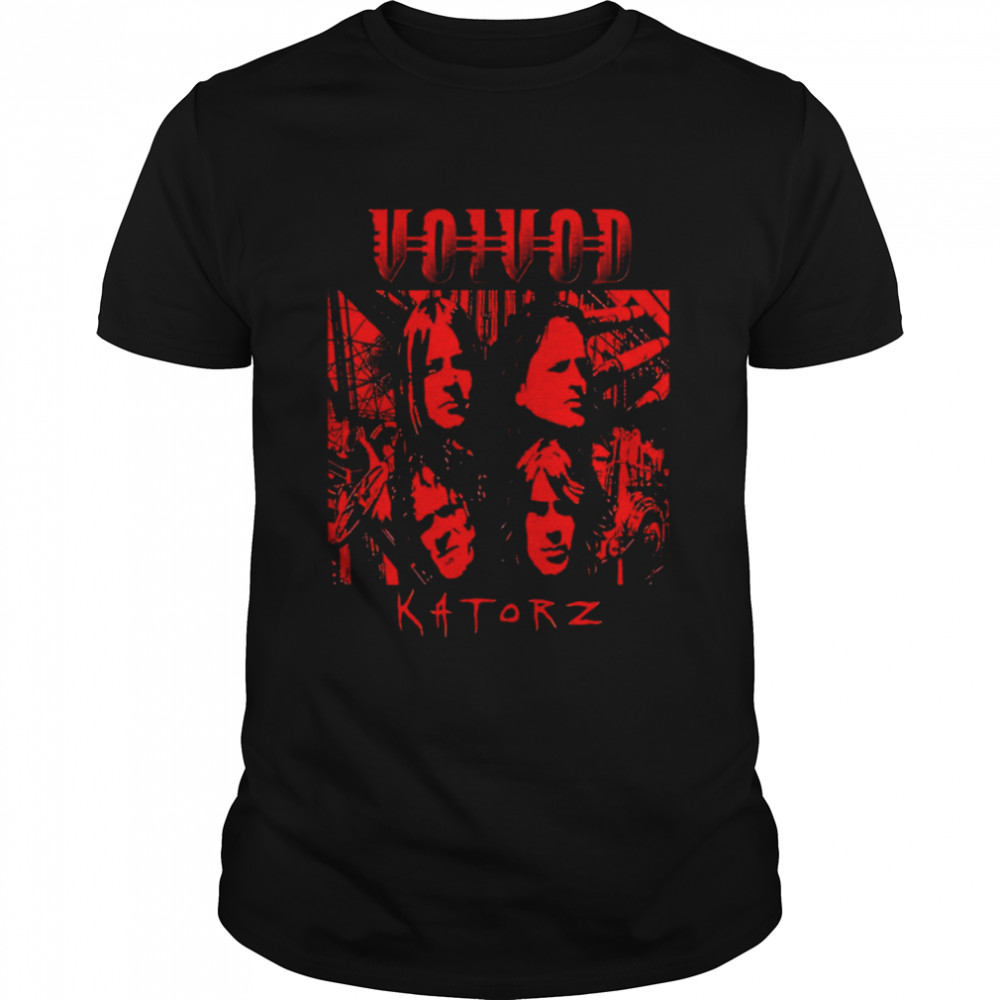 Katorzz 90s Album Art Voivod Retro Rock shirt Classic Men's T-shirt