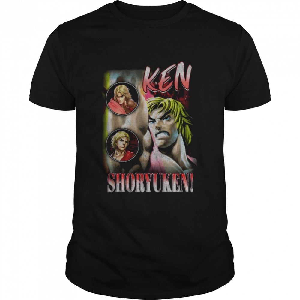 Ken Shoryuken Street Fighter Vintage shirt