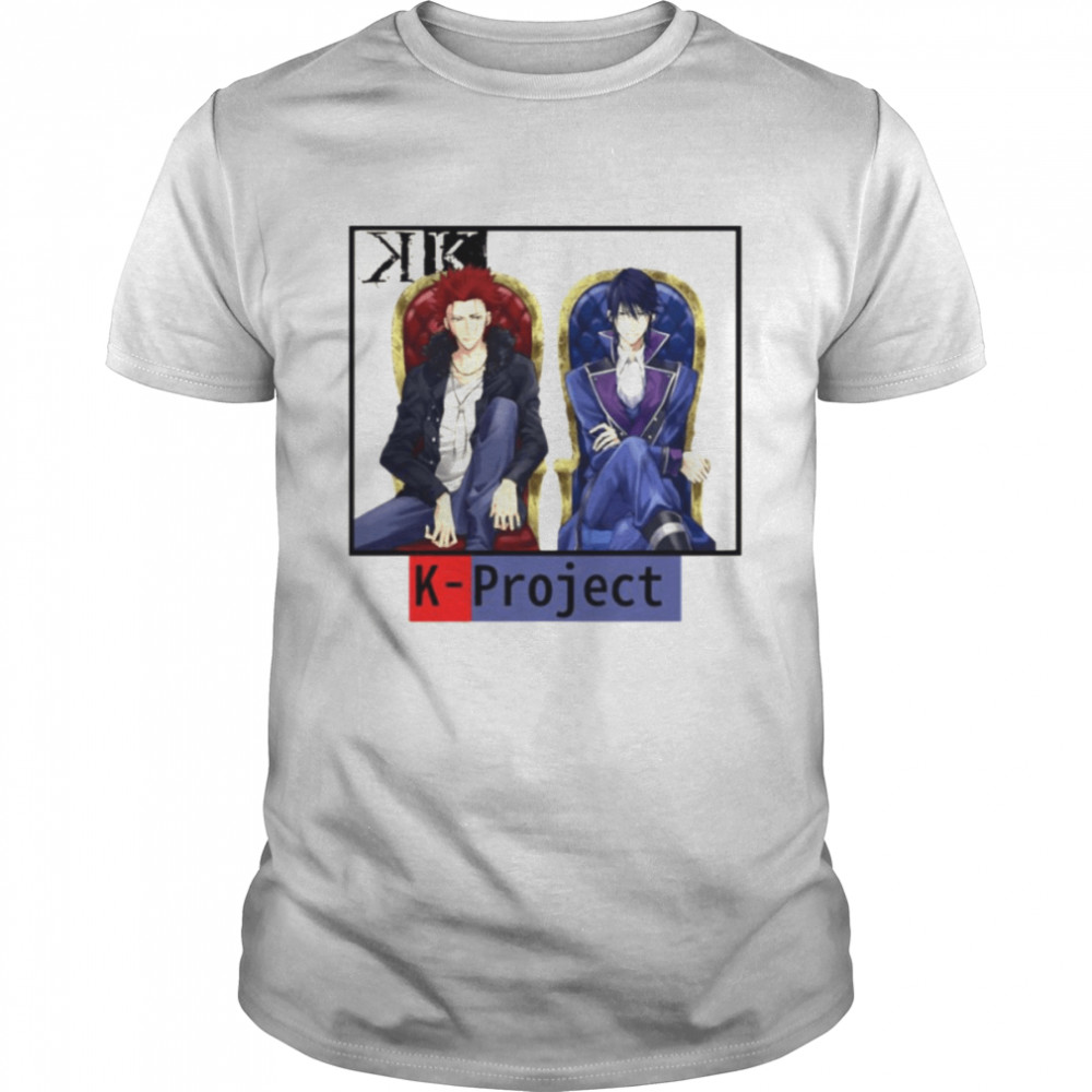 Silver And Red King K Project Return Of Kings shirt