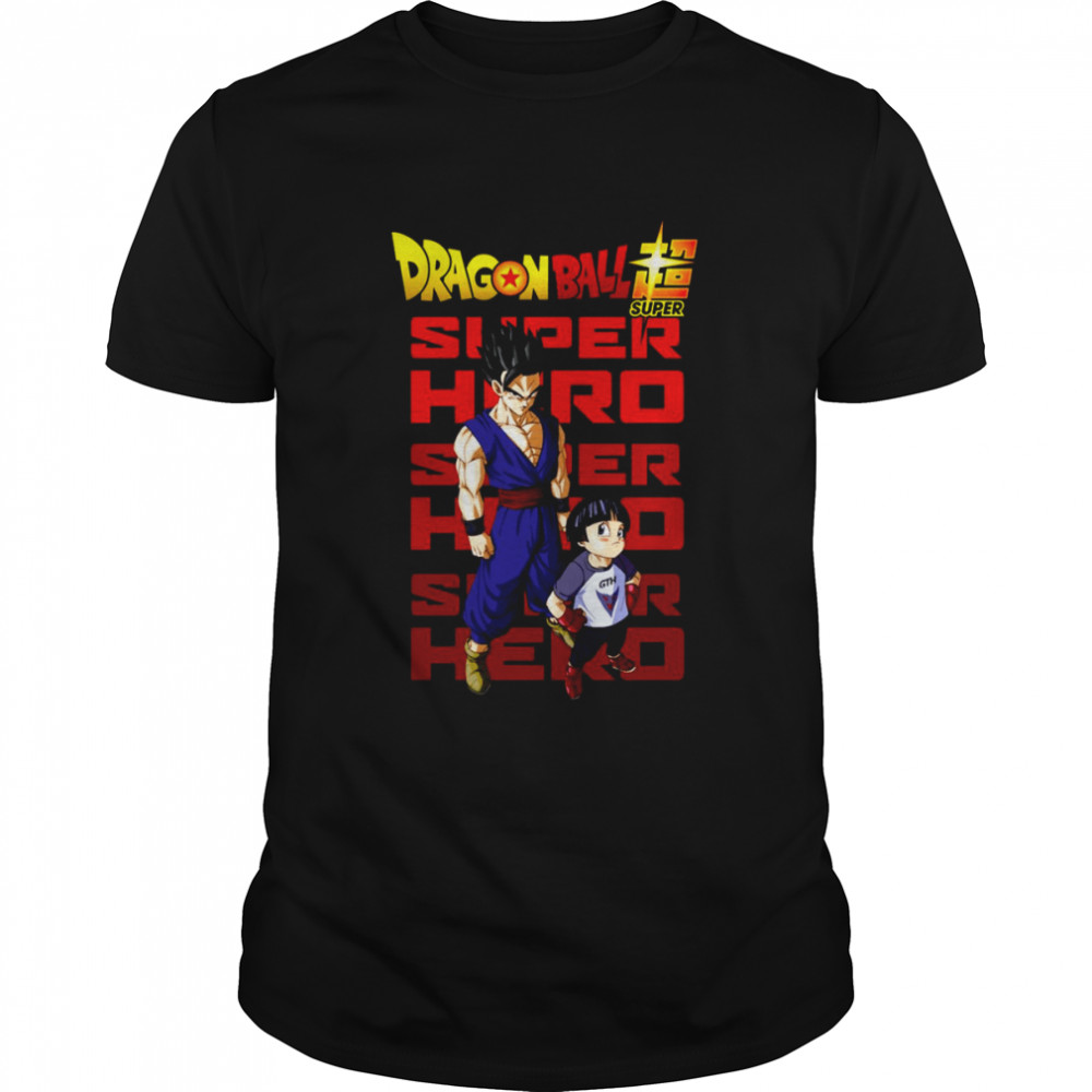 Characters Goku Gohan Dragonball Super Superhero shirt Classic Men's T-shirt