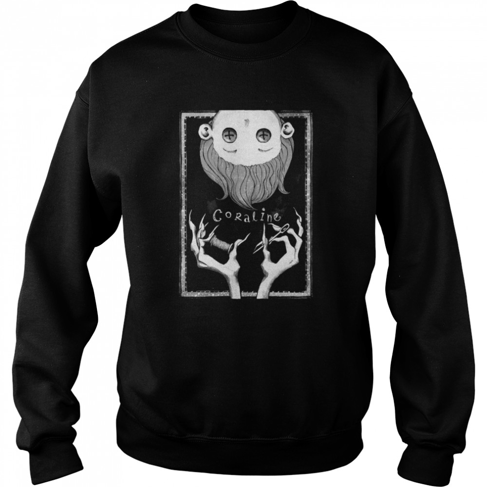 Horror Coraline Artwork shirt Unisex Sweatshirt