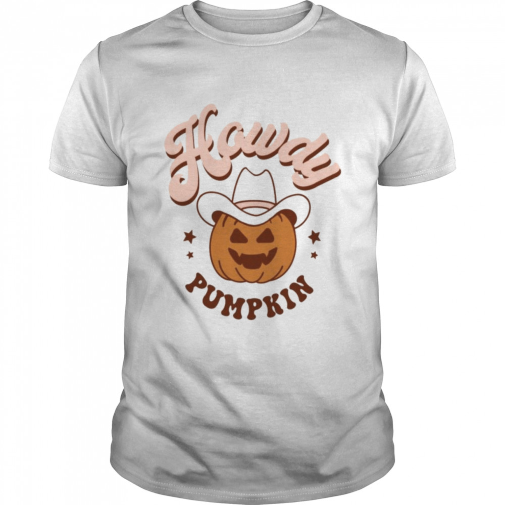 Howdy pumpkin shirt Classic Men's T-shirt