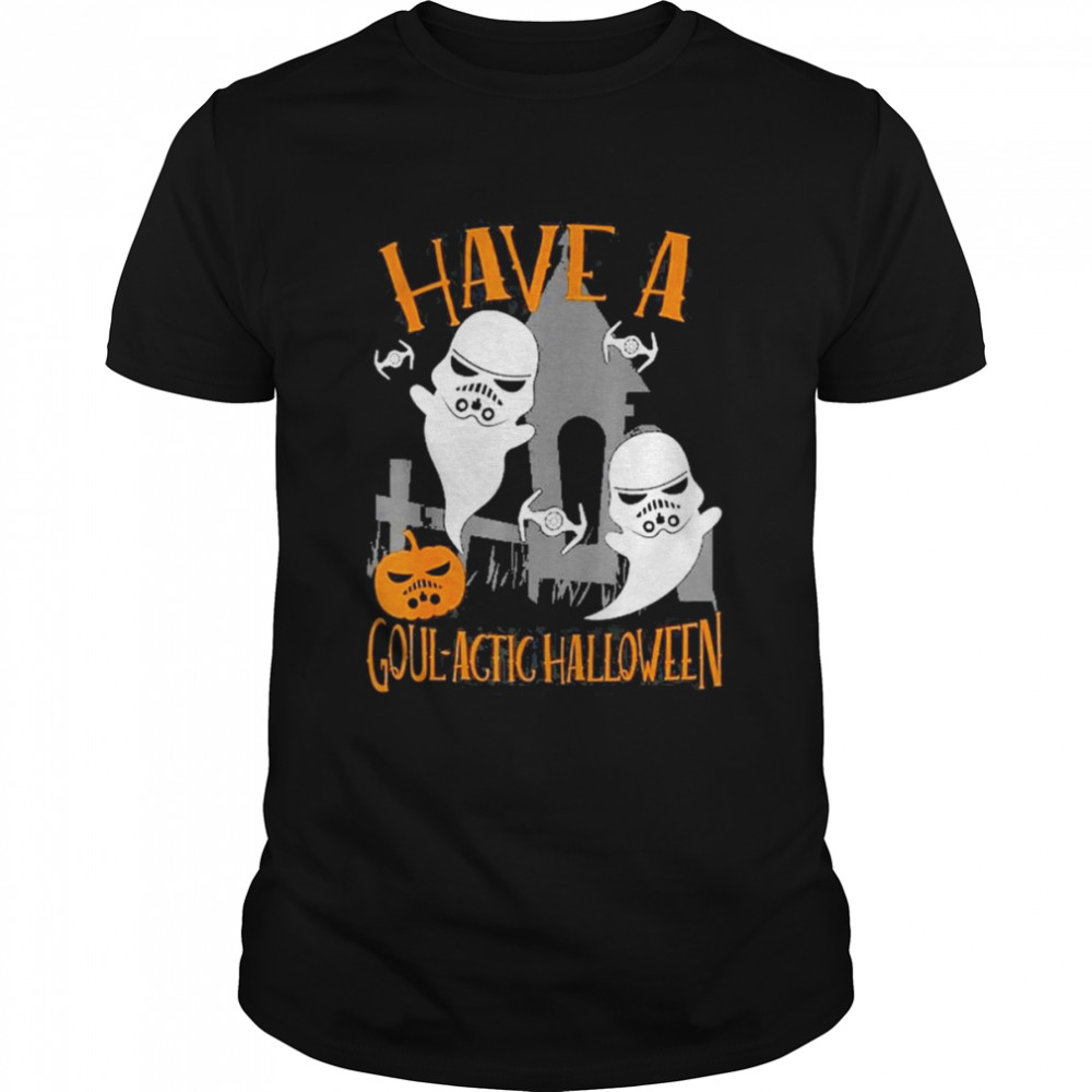 Star Wars Trooper Ghosts Goulactic Halloween T-shirt Classic Men's T-shirt