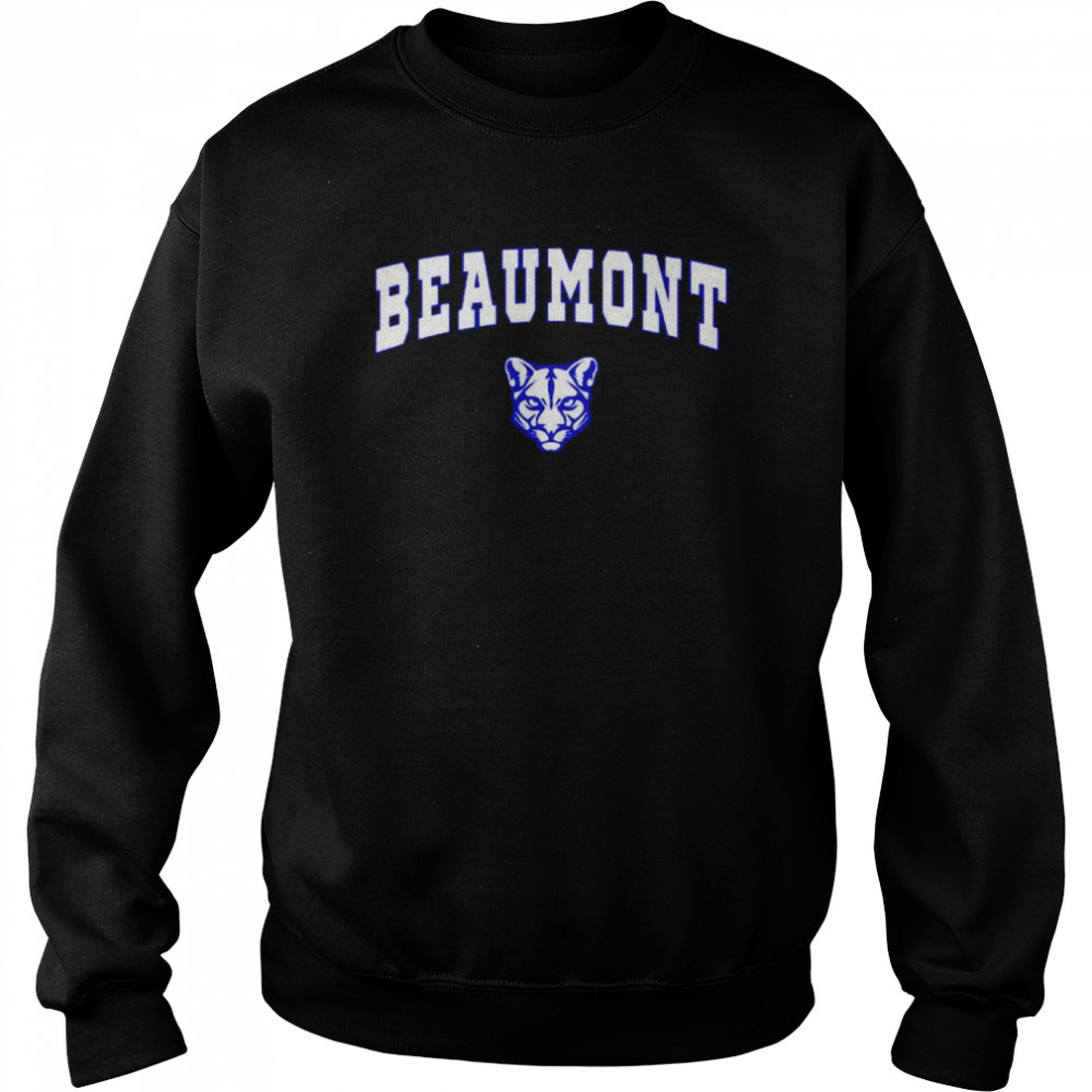 Beaumont high school cougars athletic shirt Unisex Sweatshirt