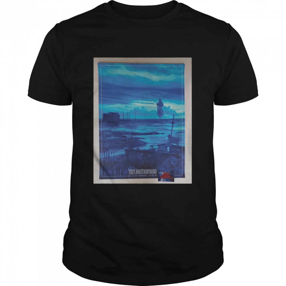 Daniel Danger Trey Anastasio Band Boston Poster Glow In The Dark Artist Edition 2022 shirt