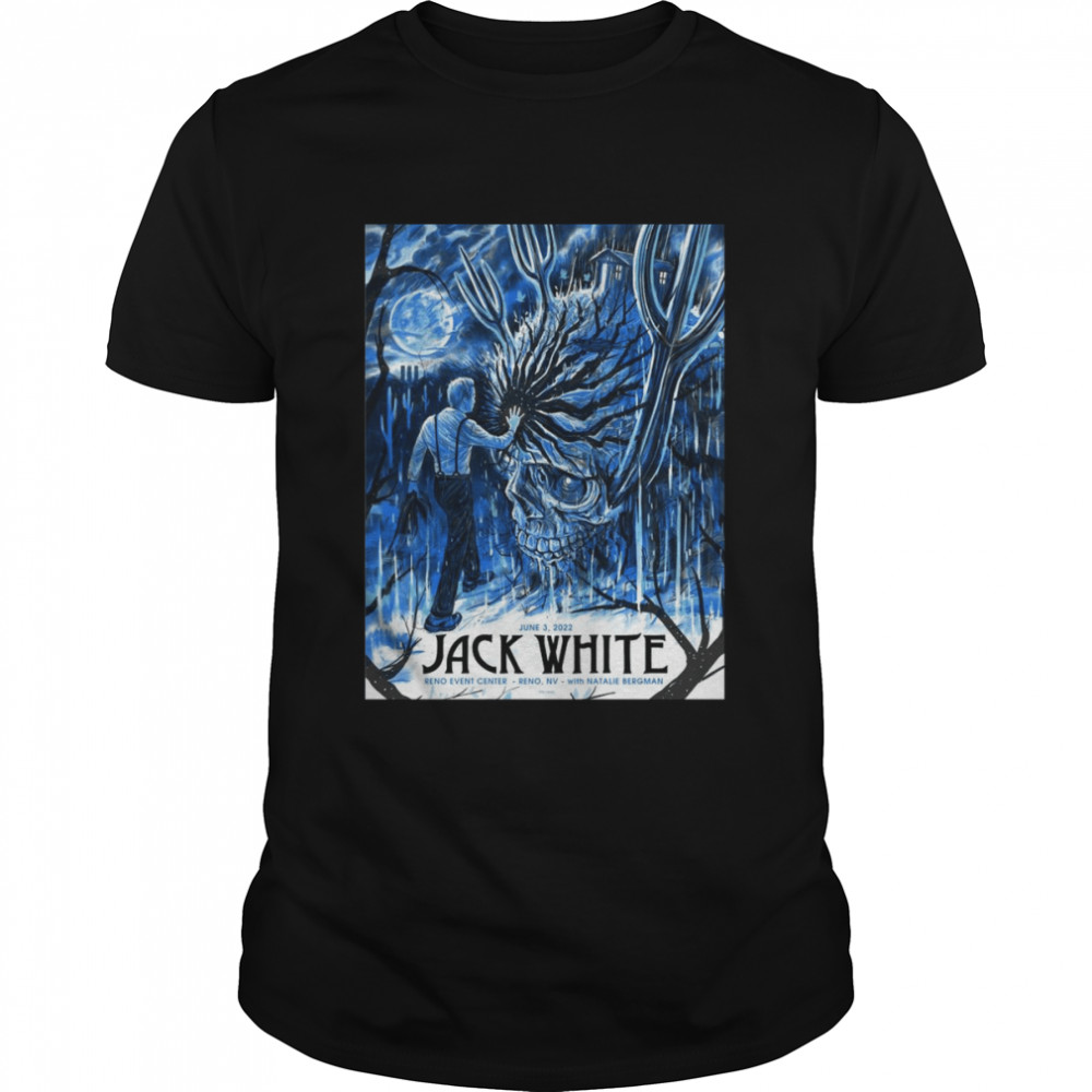 Jack White Reno Poster Artist Edition 2022 shirt