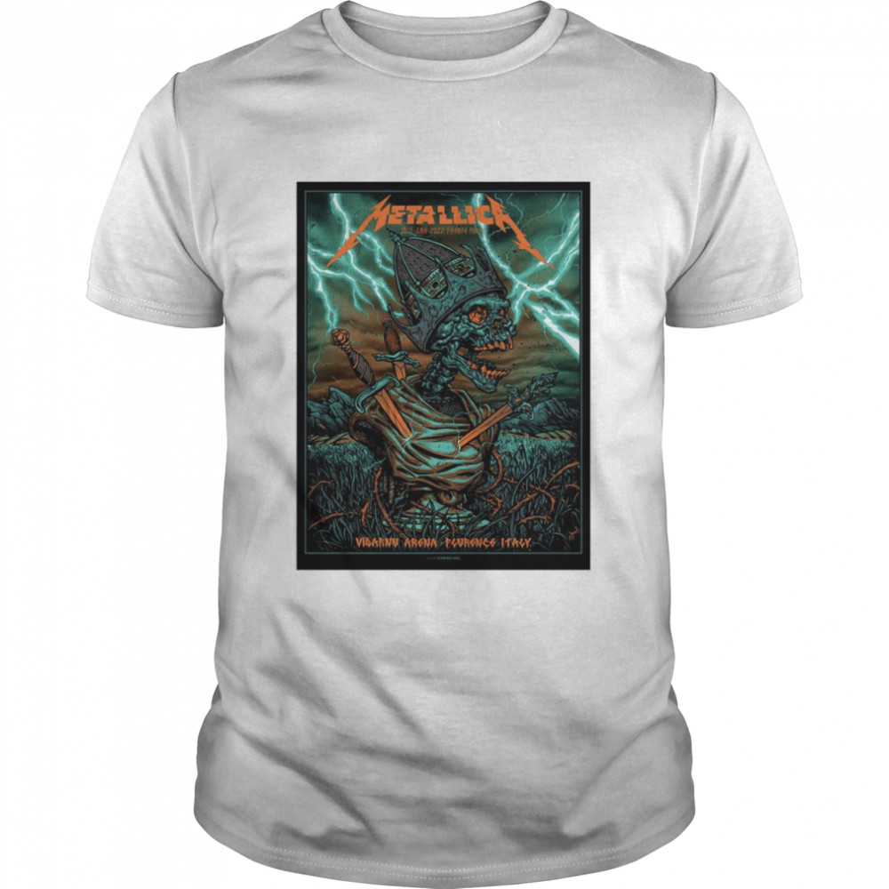 Munk One Metallica Florence Poster 2022 shirt