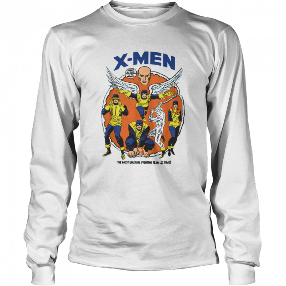 Mutants Classic Retro Comic X Men Marvel Comics Holiday shirt Long Sleeved T-shirt