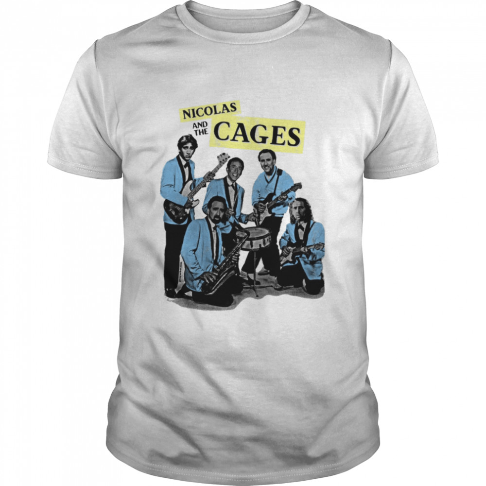 Nicolas And The Cages Nic Cage Band shirt