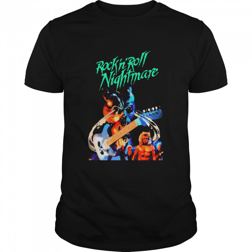 Rock ‘n’ Roll Nightmare Horror shirt Classic Men's T-shirt