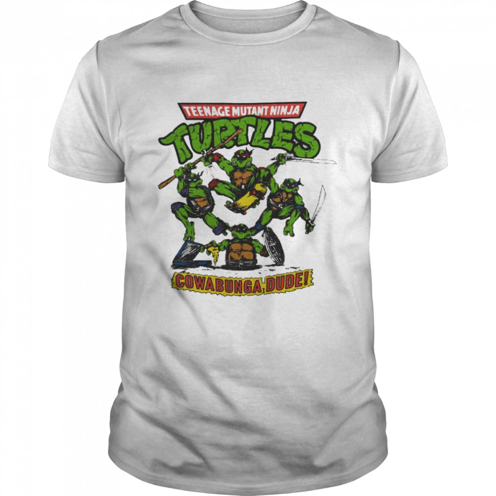 Teenage Mutant Ninja Turtles cowabunga dude shirt