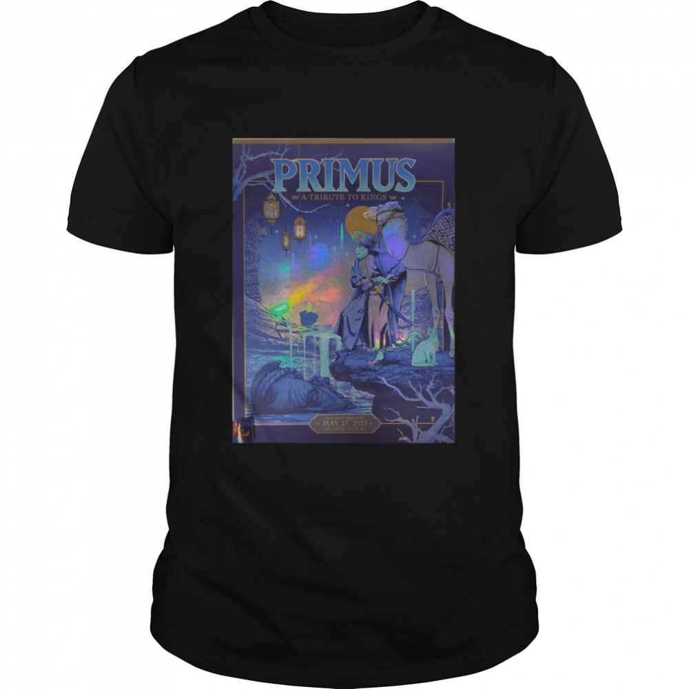 Vance Kelly Primus Atlantic City Poster Foil Variant Artist Edition 2022 shirt Classic Men's T-shirt