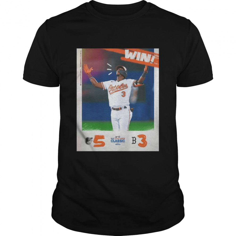 Baltimore Orioles Wins 2022 MLB Little League Classic Shirt
