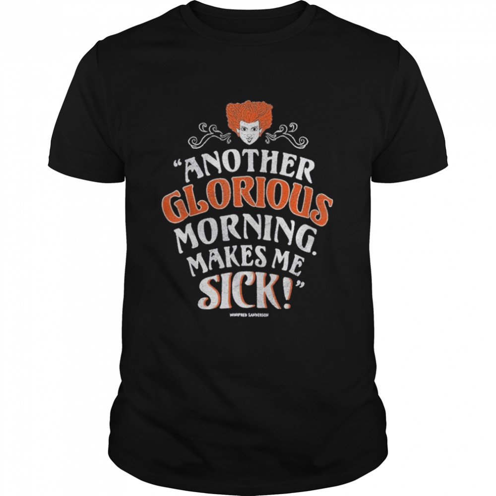 Disney Hocus Pocus Another Glorious Morning Makes Me Sick T- Classic Men's T-shirt