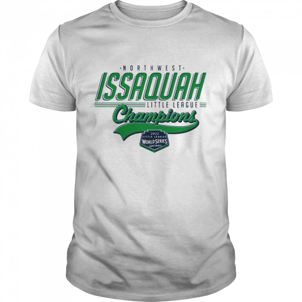 Issaquah Northwest Champs 2022 Little League Softball World Series White T-Shirt