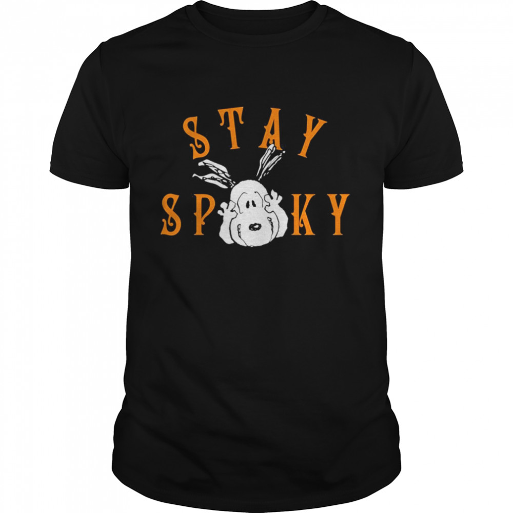 Peanuts Halloween Snoopy Stay Spooky  Classic Men's T-shirt