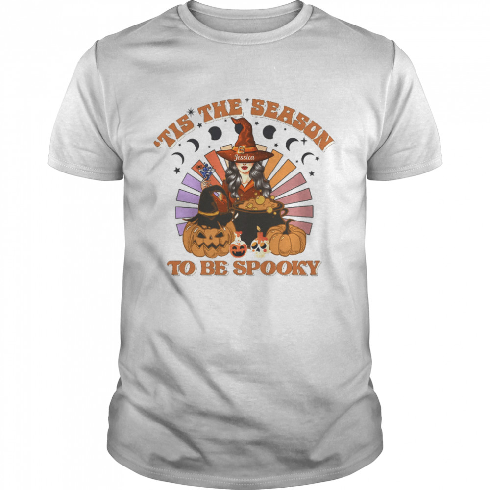 'Tis The Season To Be Spooky Personalized  Classic Men's T-shirt