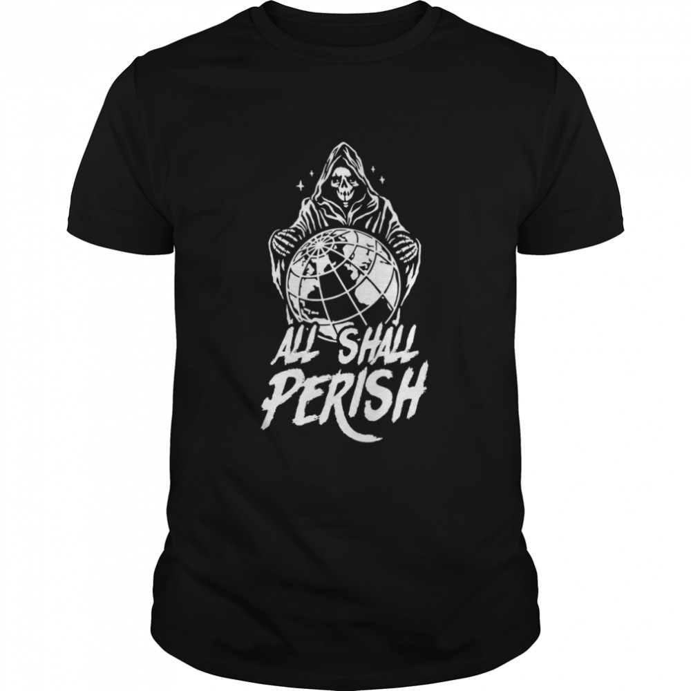 All Shall Perish Skull Gothic shirt