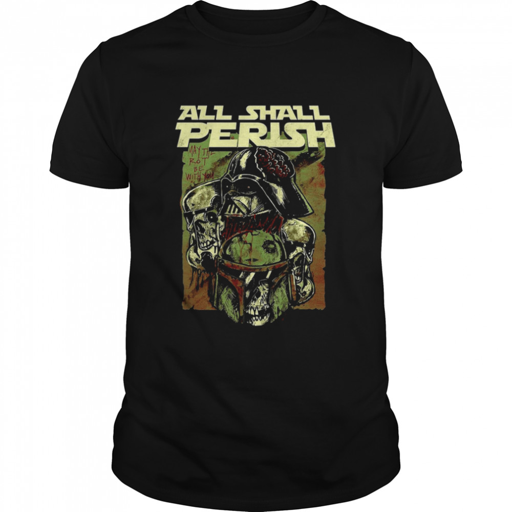 All Shall Perish Star Wars Horror shirt