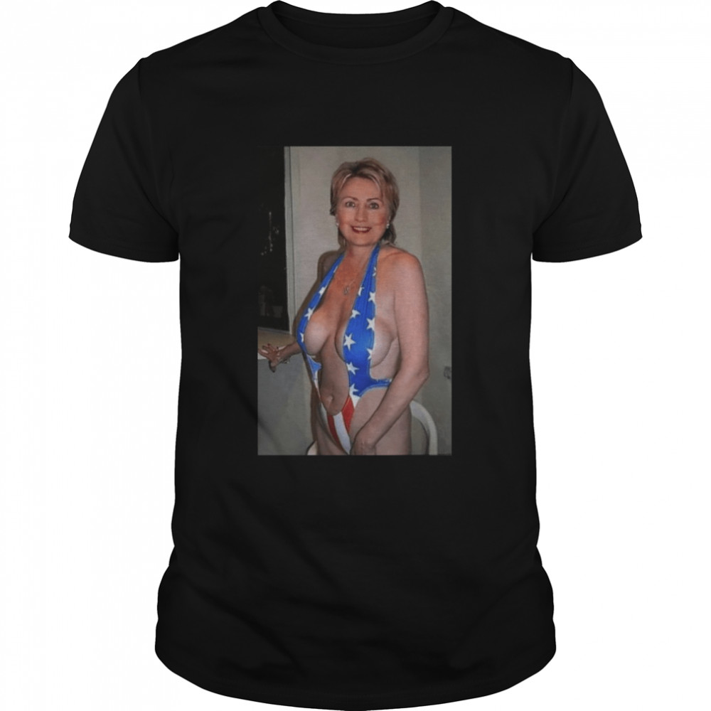 American Flag Bikini Swimsuit Hillary Clinton Shirt