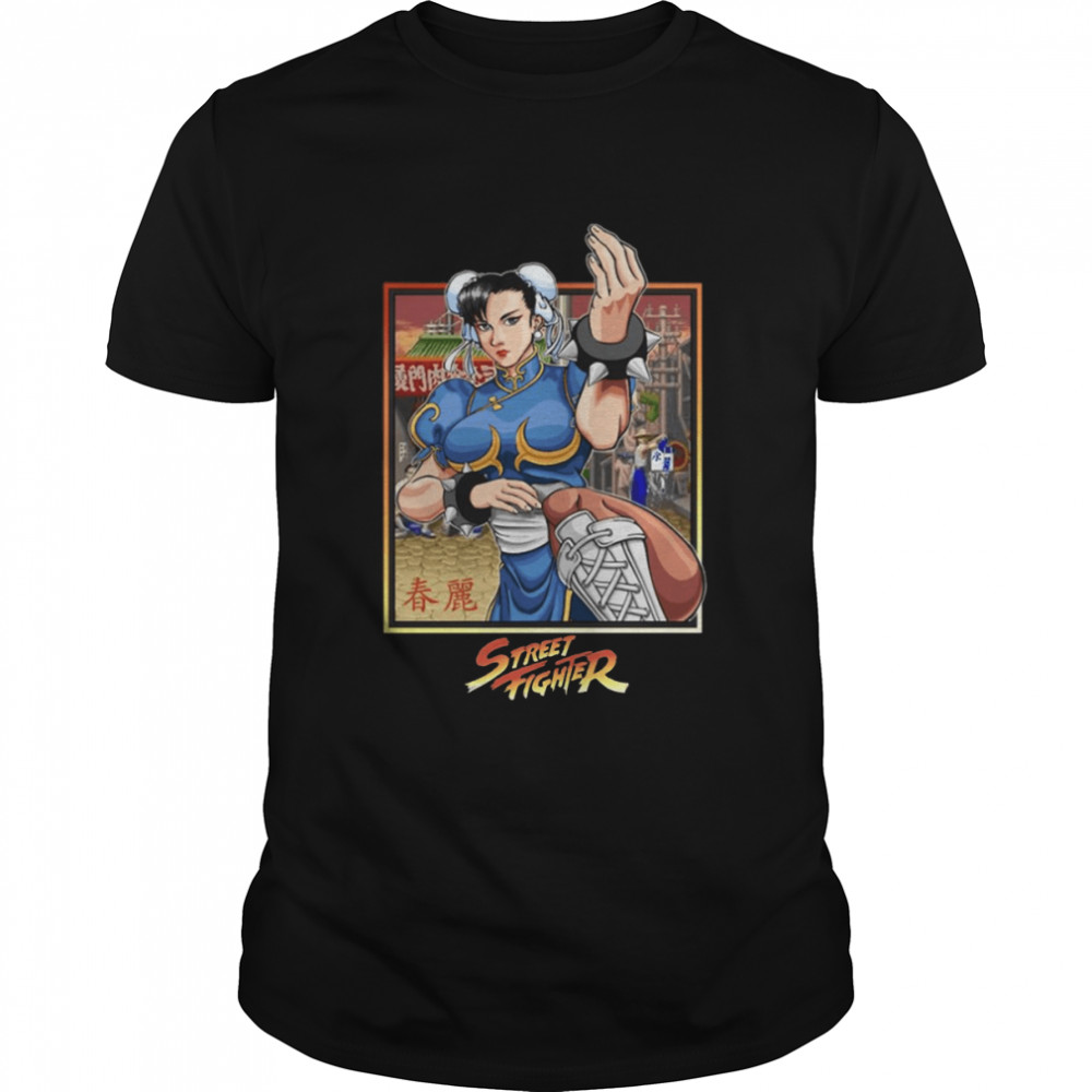 Chun Li Street Fighter Character shirt