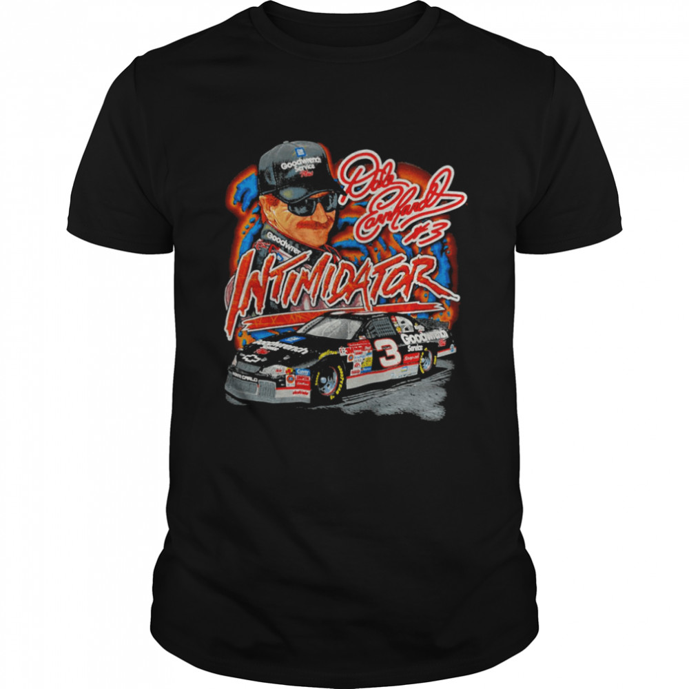 Dale Earnhardt Intimidator Racing Car Vintage shirt