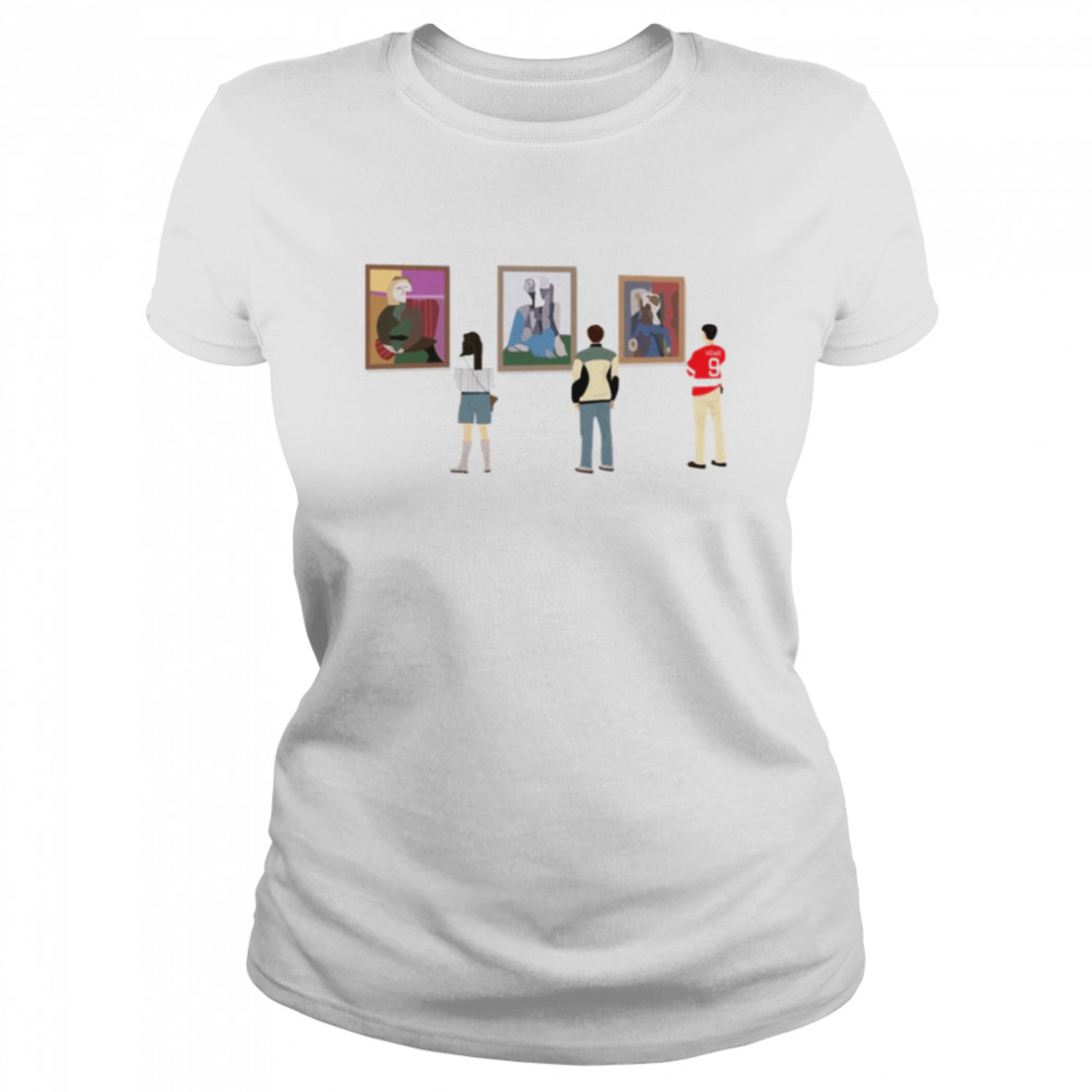 Ferris Bueller Character At The Museum shirt Classic Women's T-shirt