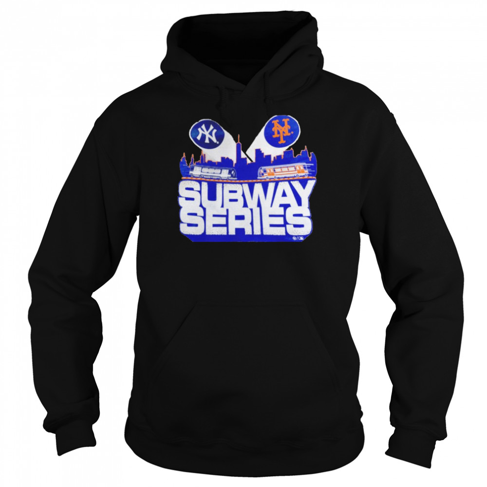 Men's New York Yankees vs. New York Mets New Era x Awake NY White Subway  Series Logo Shirt, hoodie, sweater, long sleeve and tank top