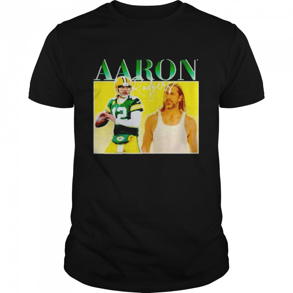 Aaron Rodgers Green Bay Packers vintage retro shirt