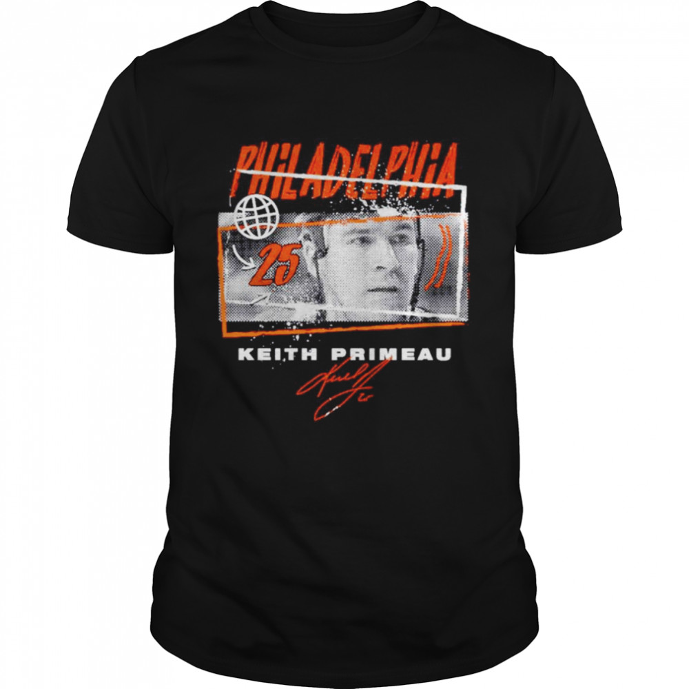 Keith Primeau Philadelphia Flyers tones signature shirt