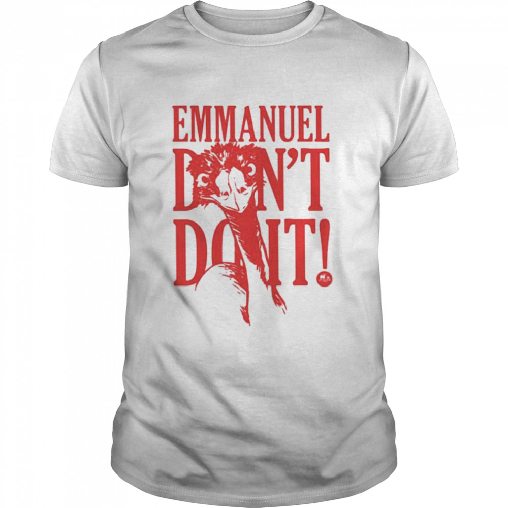 Knuckle bump farms emmanuel don’t do it unisex T-shirt