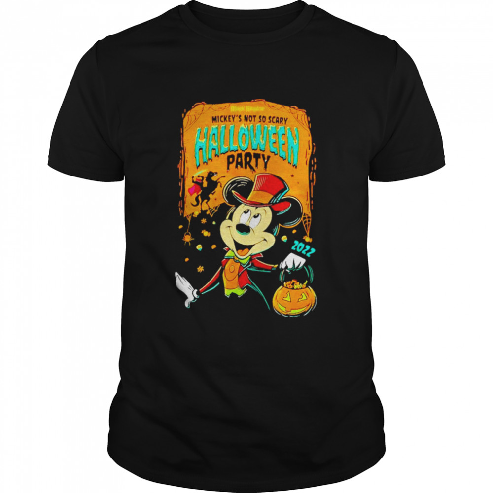 Mickey’s not so scary 2022 Halloween shirt