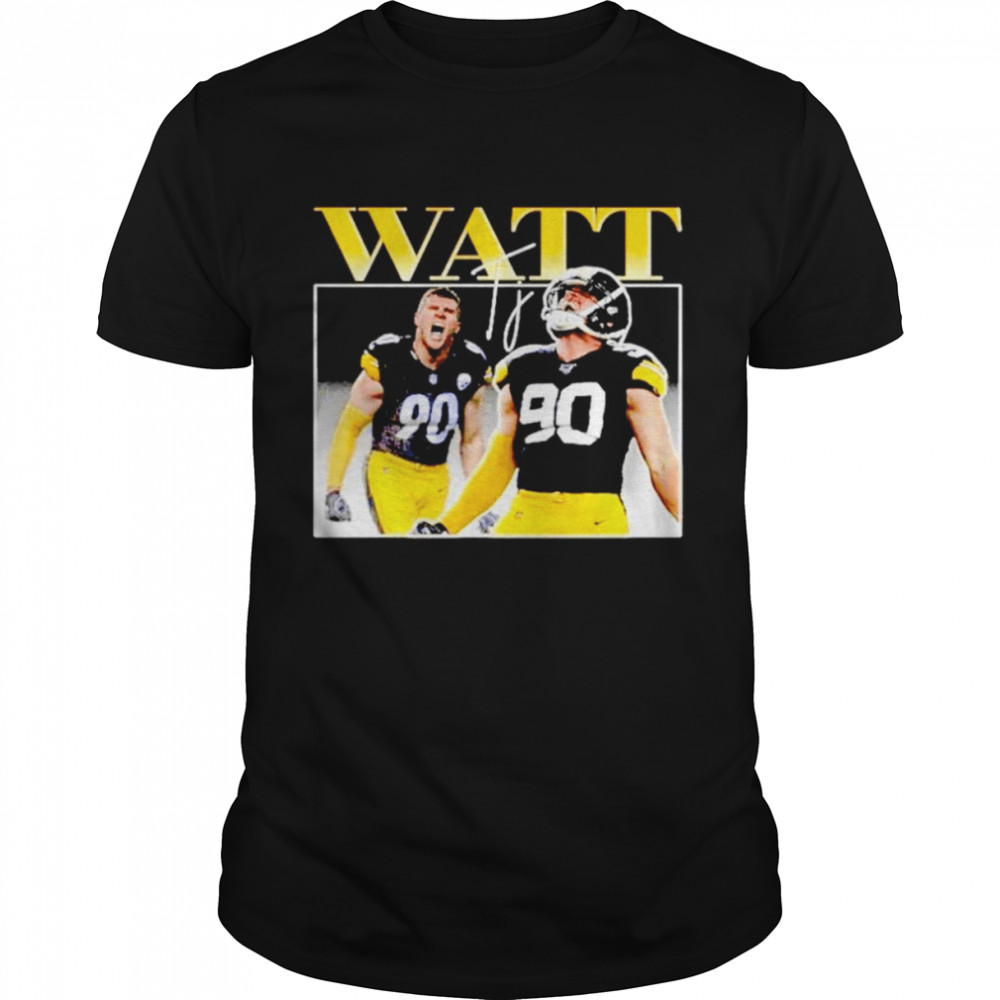 Tj Watt Pittsburg Steelers vintage retro shirt