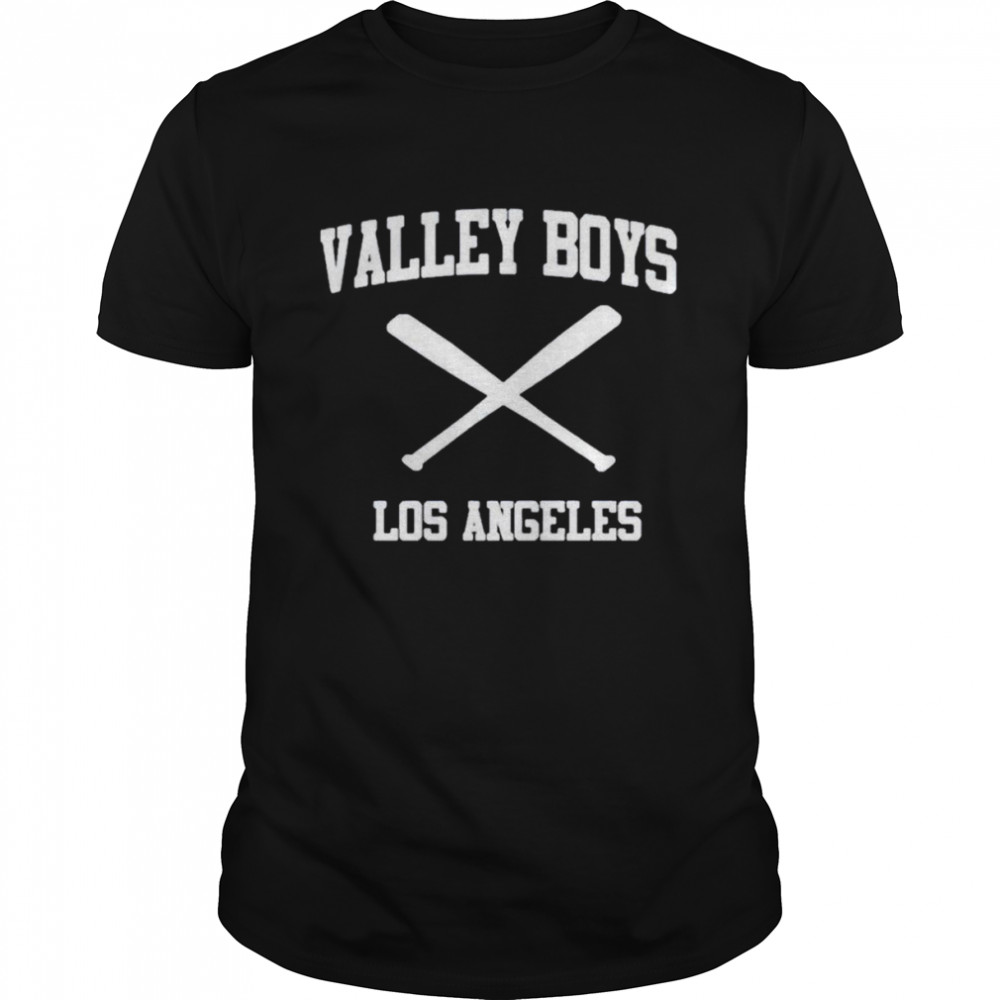 Valley boys Los Angeles baseball shirt