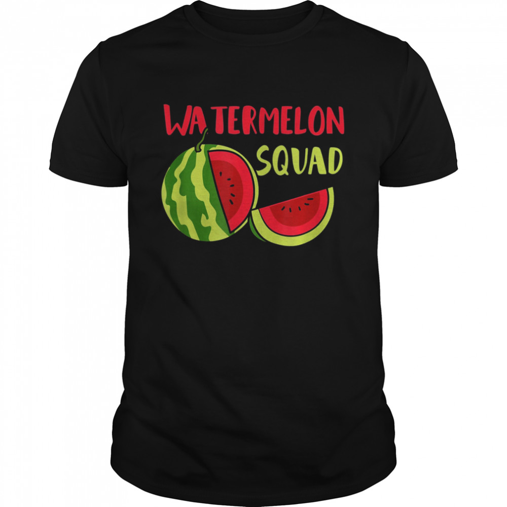 Watermelon Squad Tropical Fruits T-Shirt