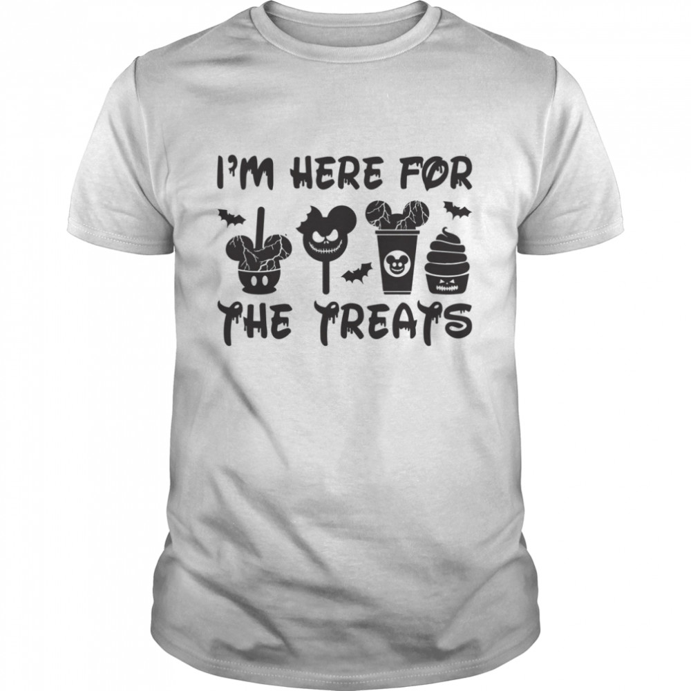 I’m Here For The Treats Snack Mickey Disney Halloween shirt