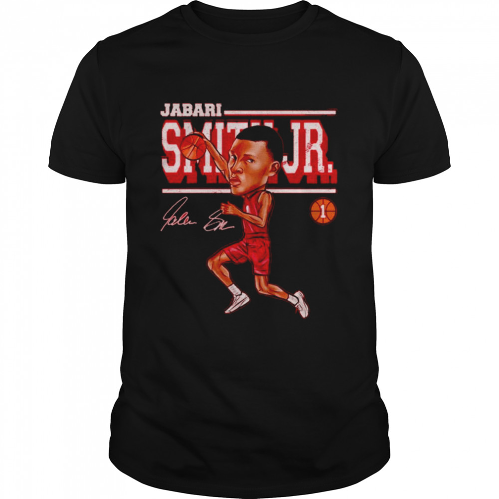 Jabari Smith Jr Houston Rockets cartoon signature shirt