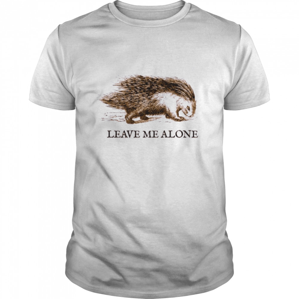 Leave Me Alone Porcupine Gadsden T-shirt