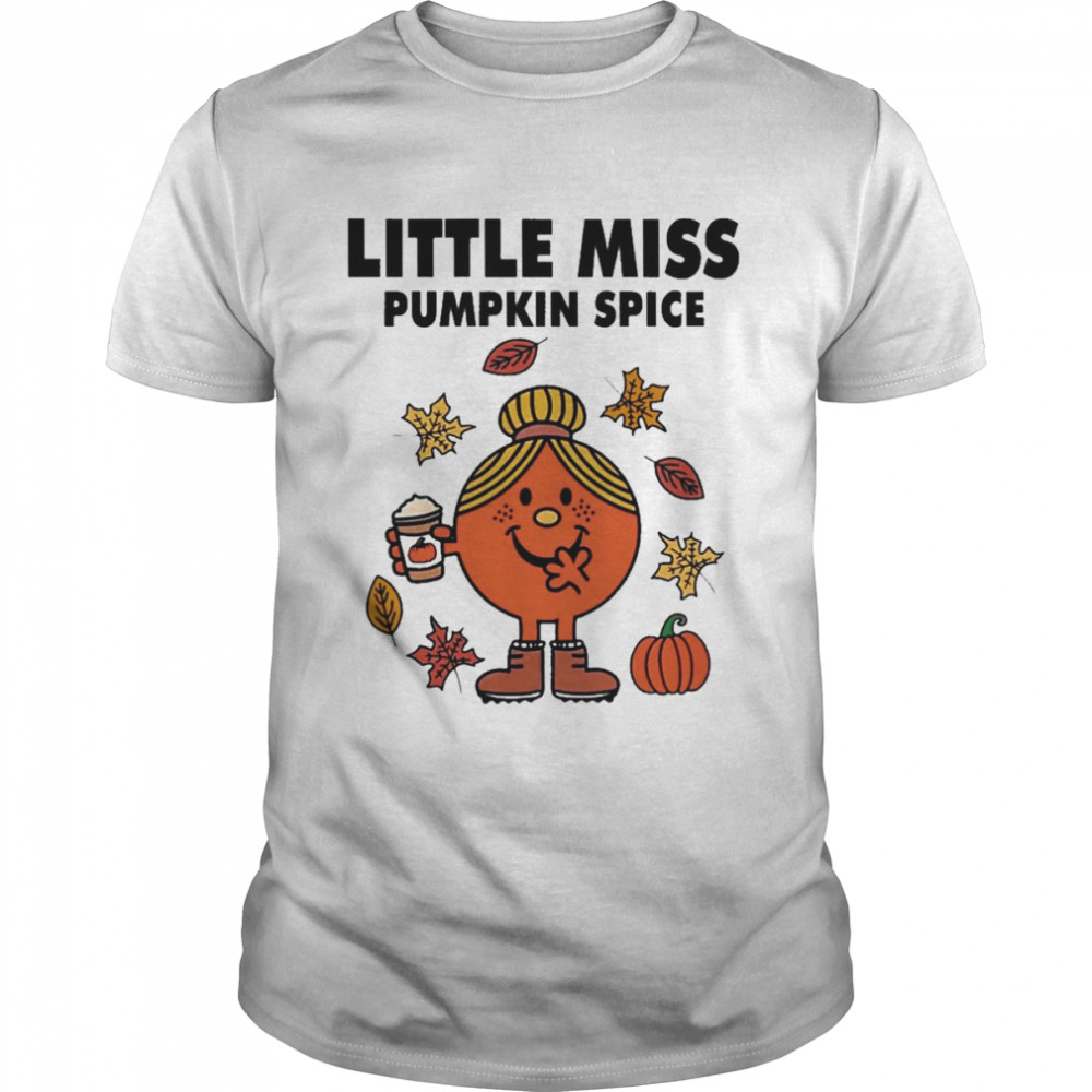 Little Miss Pumpkin Spice Halloween  Classic Men's T-shirt