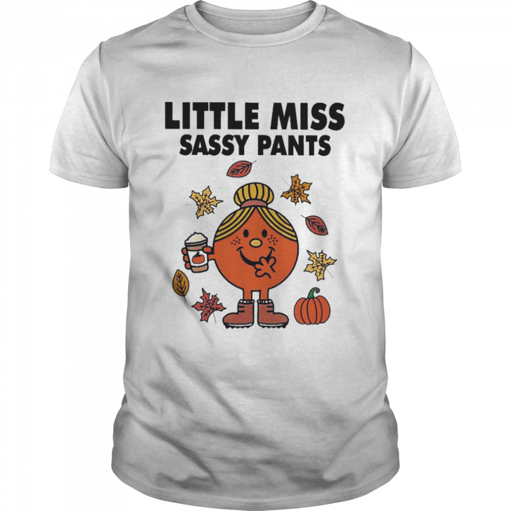 Little Miss Sassy Pants Halloween  Classic Men's T-shirt