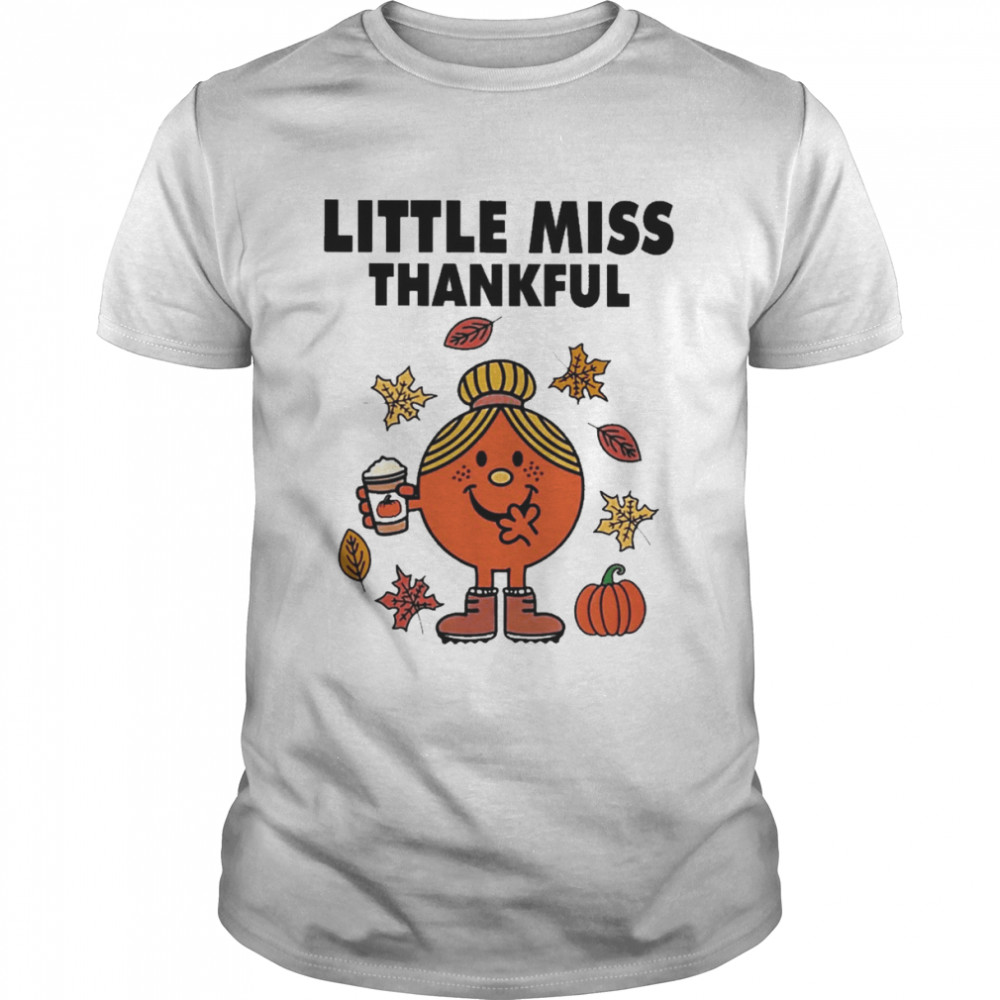 Little Miss Thankful Halloween  Classic Men's T-shirt