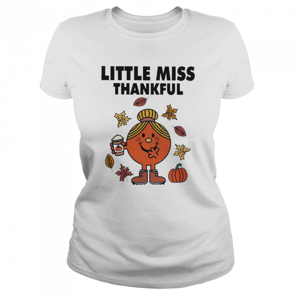 Little Miss Thankful Halloween  Classic Women's T-shirt