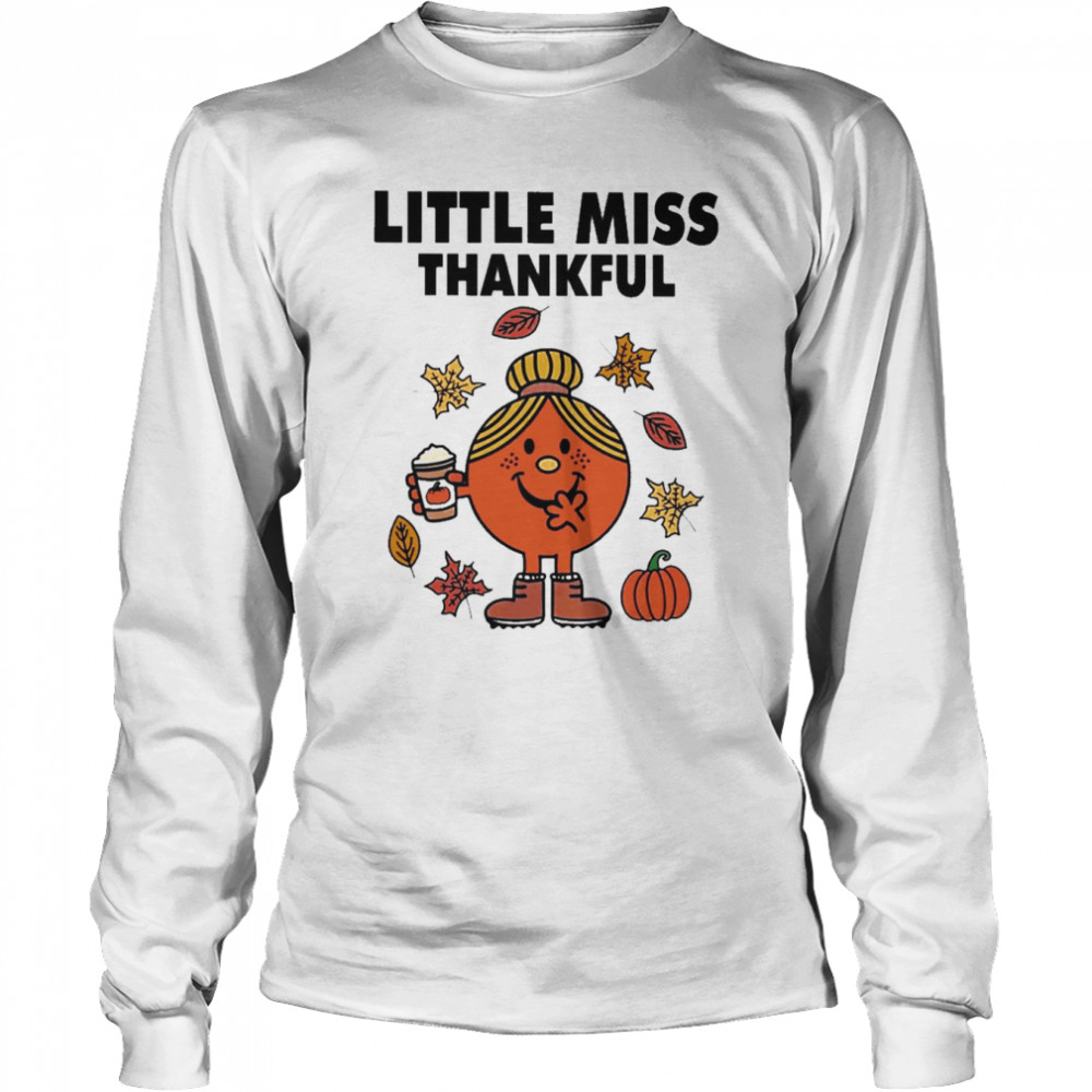 Little Miss Thankful Halloween  Long Sleeved T-shirt