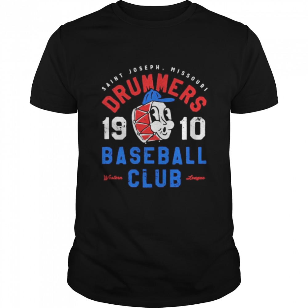 Saint Joseph Drummers Missouri Defunct Baseball Teams shirt