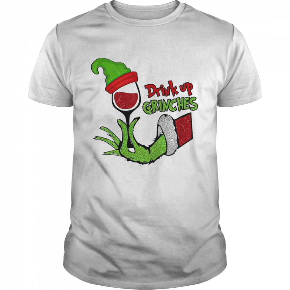 Merry Grinchmas Drink Up Grinch Christmas shirt