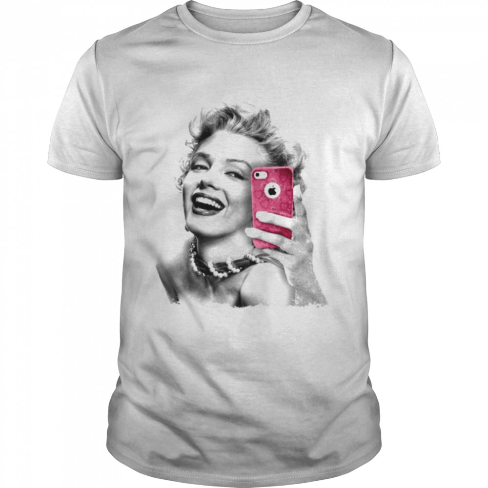 Selfie Marilyn Meme shirt