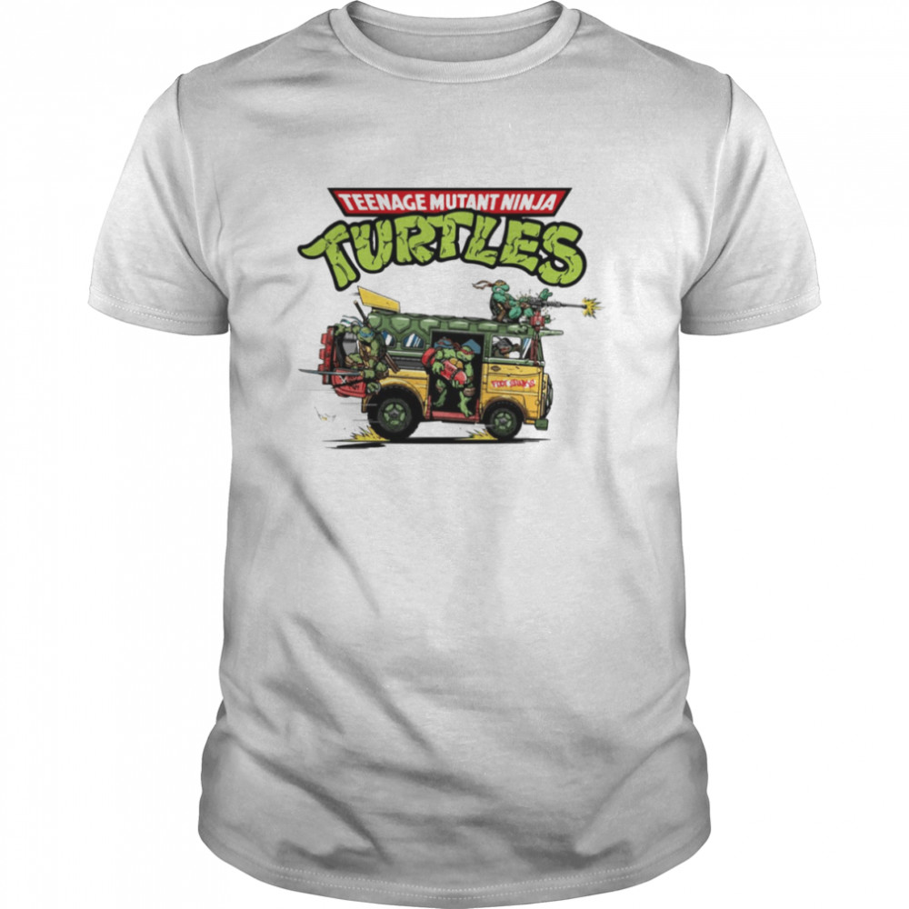 Super Turtles Car Teenage Mutant Ninja Turtles shirt
