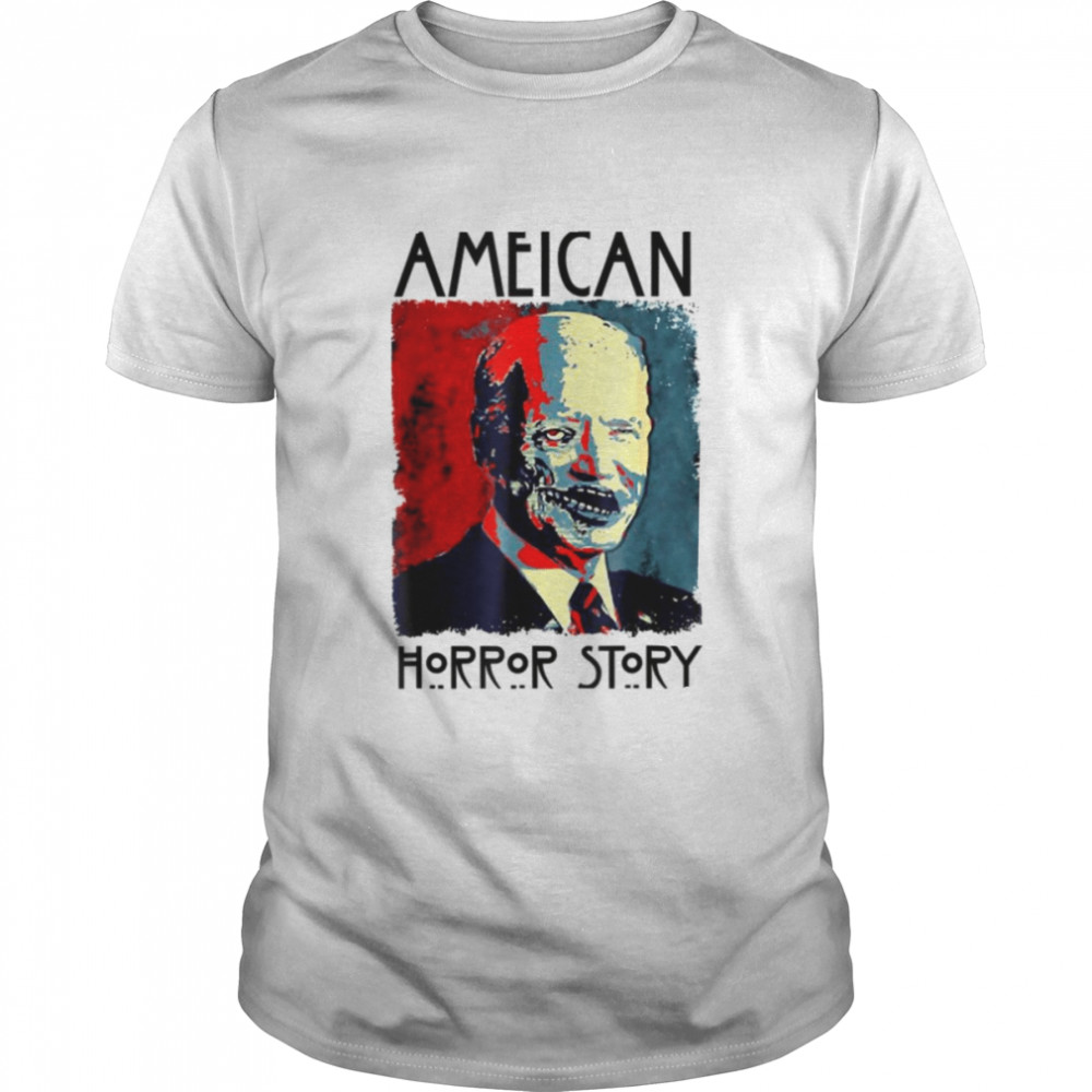 Biden Horror American Zombie Story Joe Halloween Spooky Night shirt