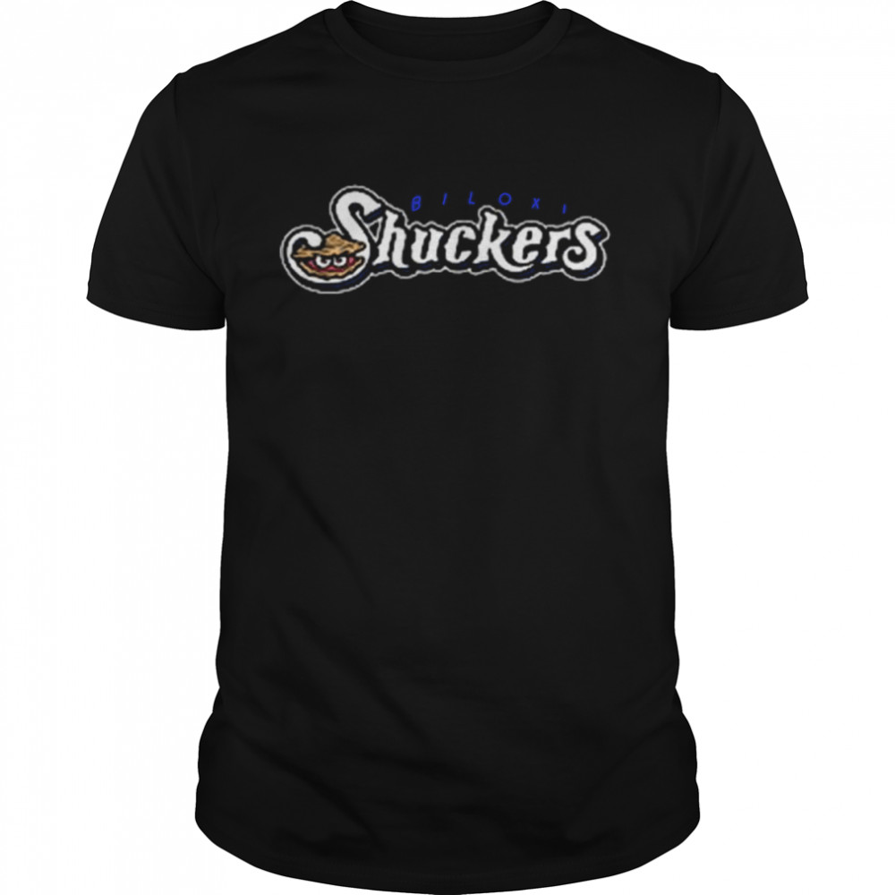 Milb biloxi shuckers logo shirt
