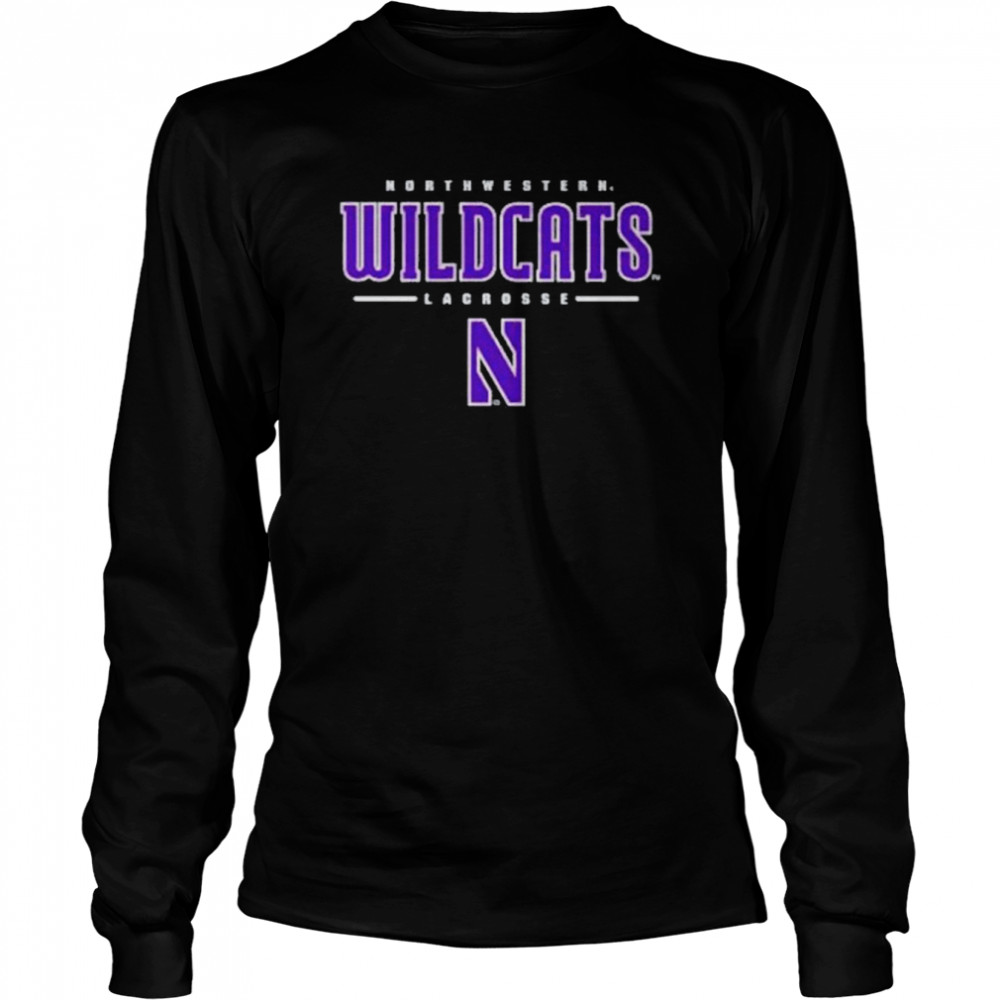Northwestern Wildcats Elite Lacrosse 2022 shirt Long Sleeved T-shirt